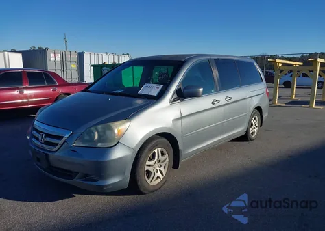 2005 Honda Odyssey Ex z USA, uszkodzony, nr VIN 5FNRL38415B035632